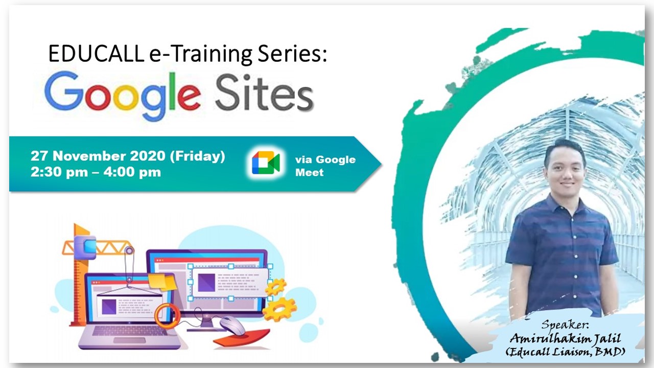 EDUCALL e-Training Series: Google Sites