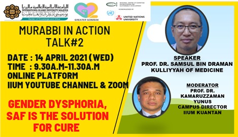 Murabbi in Action Talk: Prof. Dr. Samsul Draman
