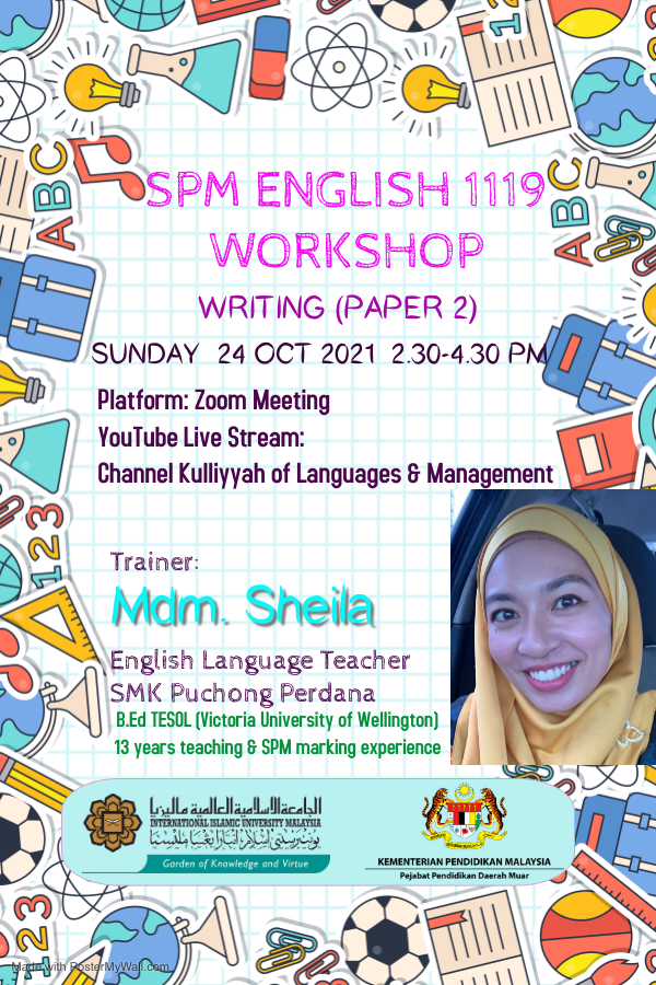 SPM English 1119 Workshop - Paper 2