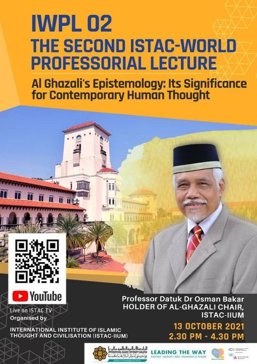 HE 2nd ISTAC WORLD PROFESSORIAL LECTURE 2021 (IWPL)
