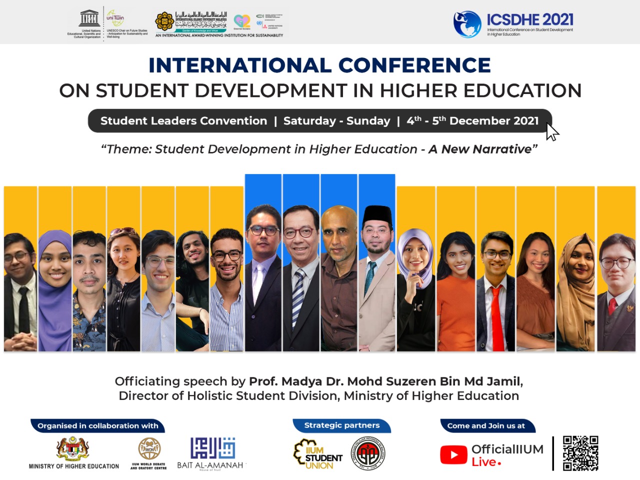 INTERNATIONAL CONFERENCE ON STUDENT DEVELOPMENT IN HIGHER EDUCATION