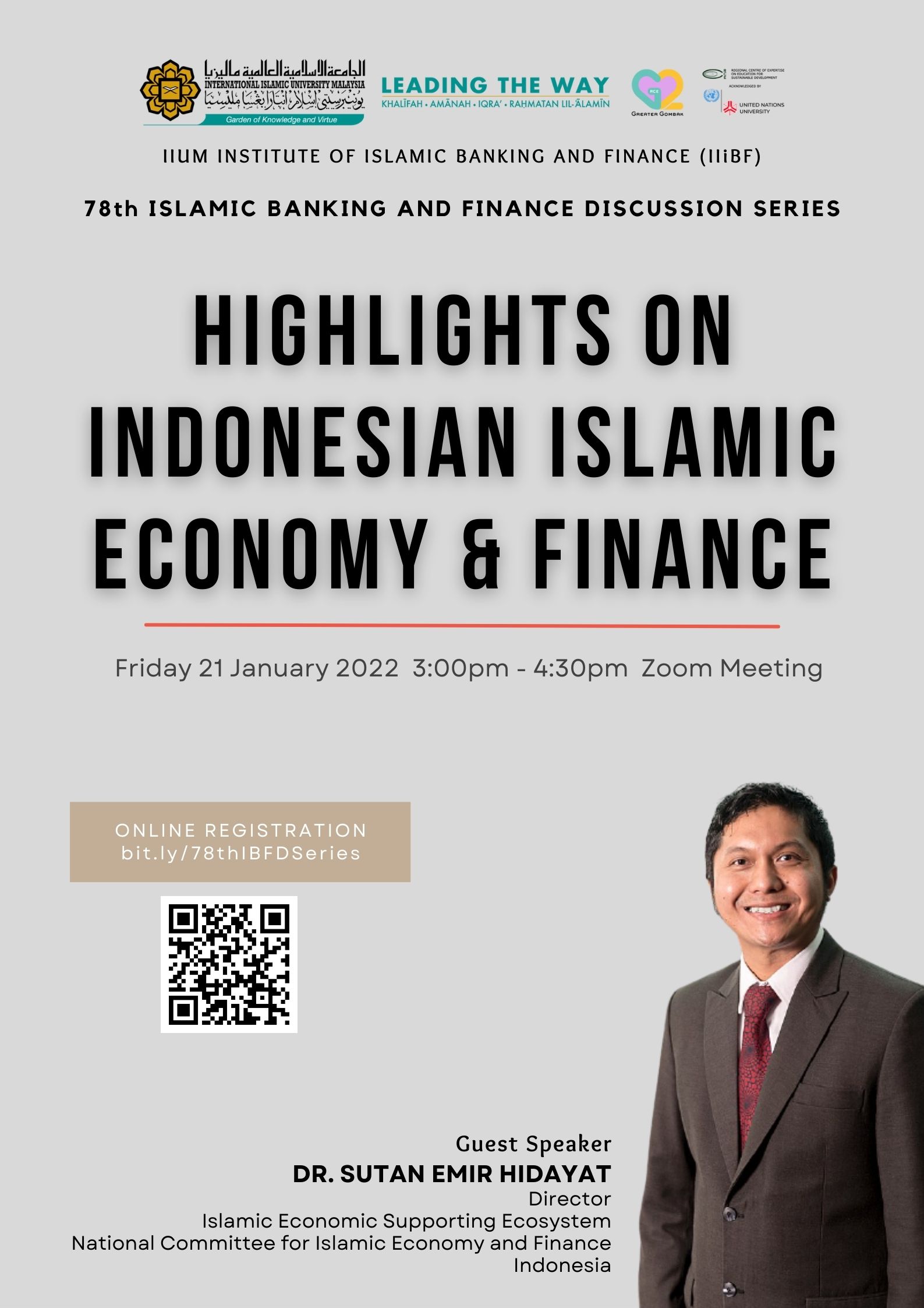 78th Islamic Banking and Finance Discussion Series