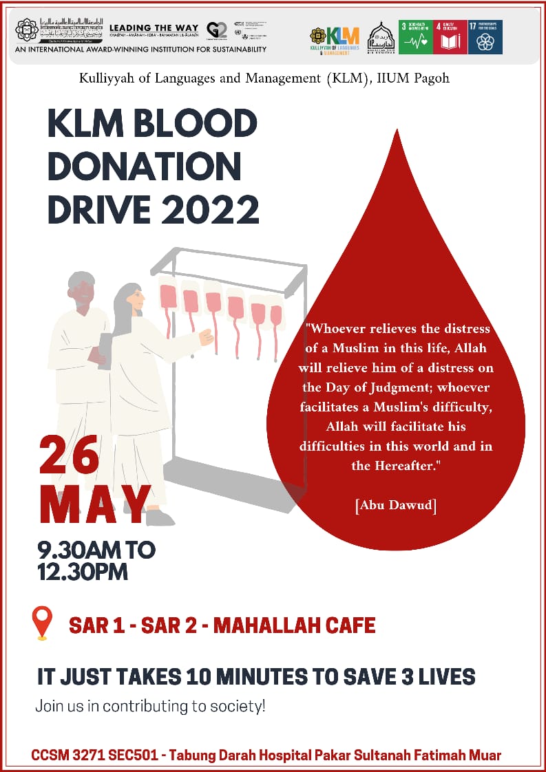 KLM Blood Donation Drive 2022