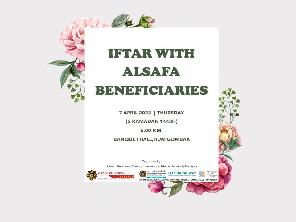 Iftar with ALSAFA Beneficiaries