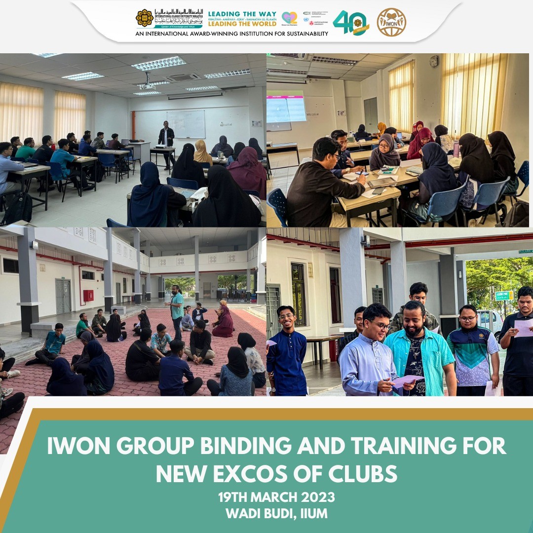 IWON GROUP BINDING & TRAINING FOR NEW EXCOS OF CLUBS